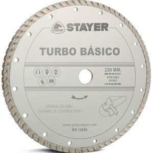 Stayer Tarcza diamentowa 230x22,2mm TURBO BASICO - STA-D230TB 3080869 8427648722675