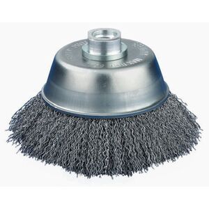 Abraboro Szczotka doczołowa Ø80mm z gwintem M14 karbowana - AB94040513 3082942 5999082016908