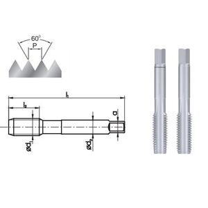 Fanar Gwintownik ręczny M10x1 2szt. (A1-120001-0103) 3083239 5900920061165