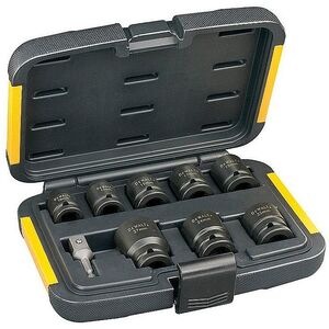 Dewalt Zestaw nasadek udarowych 6-kątnych 1/2" 10-27mm 9szt. (DT7507-QZ) 3094850 5035048078631