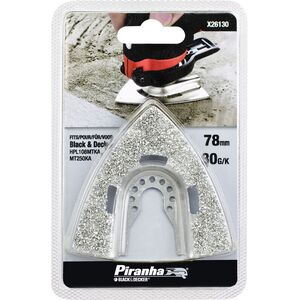 Black&Decker Raszpla karbidowa 78mm Piranha X26130 3099212 5035048086278