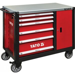 Wózek narzędziowy Yato 2 półki 6 szuflad  (YT-09002) 3096724 5906083090028
