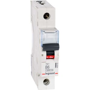 Legrand Wyłącznik nadprądowy S301 B6 6kA TX3 - 403353 3108881 3414970386182