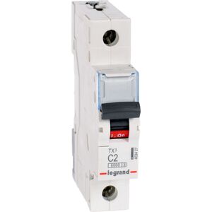 Legrand Wyłącznik nadprądowy S 301 1P C 2A 6000A - 403427 3108910 3414970388070