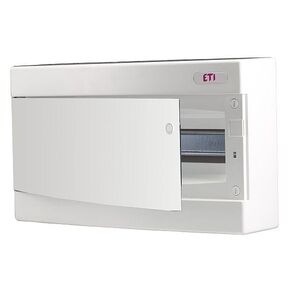 Eti-Polam Rozdzielnica natynkowa ECT18PO-s 18M IP40 drzwi białe 001101071 3106921 3838895571339