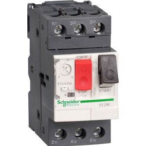 Schneider Wyłącznik silnikowy 3P 0,18kW 0,4-0,63A - GV2ME04 3107352 3389110343014