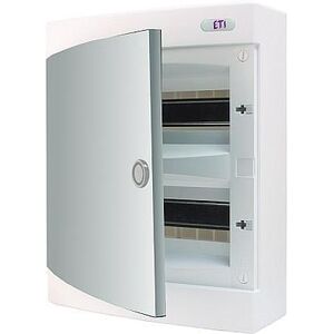 Eti-Polam Rozdzielnica natynkowa ECT2x18PO-s 2x18M IP40 drzwi białe (001101086) 3106925 3838895616993