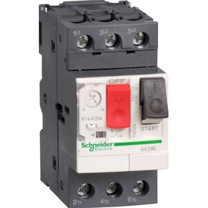 Schneider Wyłącznik silnikowy 3P 2,2kW 4-6,3A - GV2ME10 3107366 3389110343113