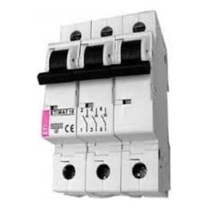 Eti-Polam Wyłącznik nadprądowy ETIMAT10 3P D 25A 10kA AC - 002155718 3106997 5904723004800