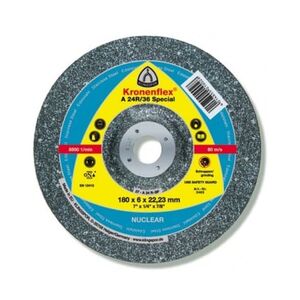 Klingspor Tarcza do szlifowania stali wypukła 125x6x22mm A24 N Supra - 45072 3101731 4014855010318
