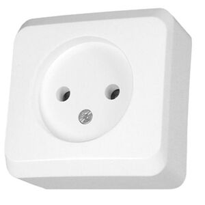 Schneider Electric Gniazdo 1-krotne b/u 16A IP20 białe GWN-120P - WDE001000 3107376 5904093552512