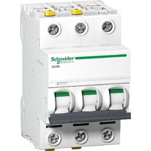 Schneider Electric Wyłącznik nadprądowy 3P C 40A 6kA AC iC60N - A9F04340 3107091 3606480440700