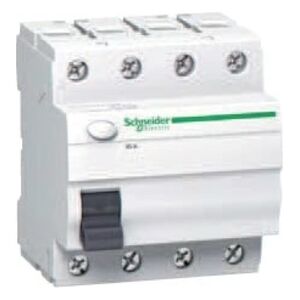 Schneider Wyłącznik różnicowoprądowy 4P 25A 0,03A typ A - A9Z01425 3107390 3606480482779
