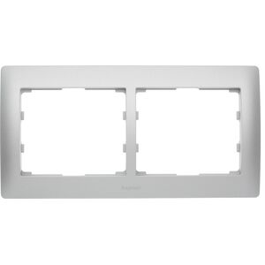 Legrand Ramka podwójna Sistena Life metalic 771302 3109023 3245067713020