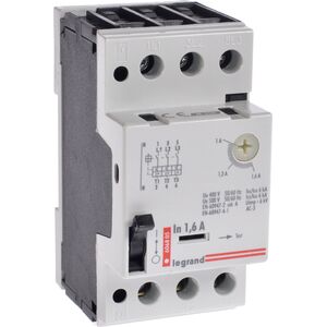 Legrand Wyłącznik silnikowy 3P 0,55kW 1-1,6A M 250 1,6 606805 3109154 3245066068053