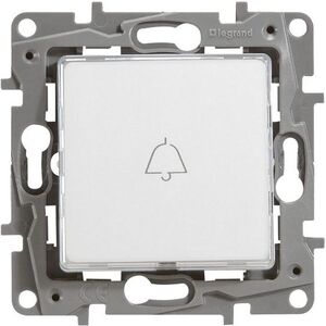 Legrand Przycisk etykieta 6A biały Niloe - 664515 3109668 3245066645155