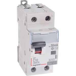 Legrand Wyłącznik różnicowo-nadprądowy 2P 10A C 0,03A typ AC P312 - 411011 3109683 3414970351586