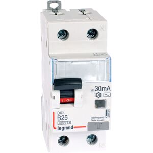Legrand Wyłącznik różnicowo-nadprądowy 2P 25A B 0,03A typ AC P312 - 410923 3109686 3245060084042