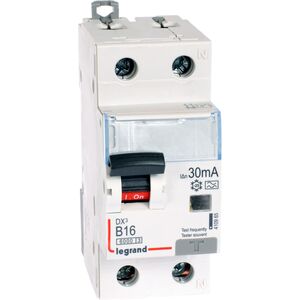 Legrand Wyłącznik różnicowo-nadprądowy 2P 16A B 0,03A typ A P312 - 410965 3109689 3414970351401