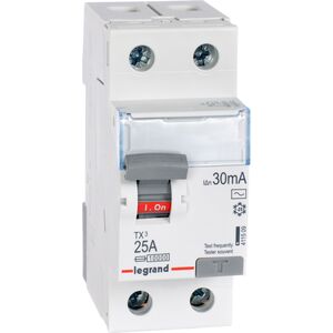 Legrand Wyłącznik różnicowoprądowy 2P 25A 0,03A typ AC P302 (411509) 3109707 3414970352408