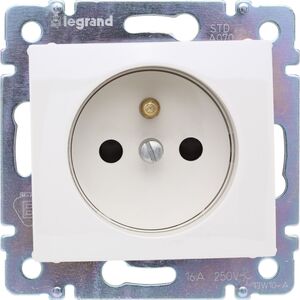 Legrand Gniazdo pojedyncze 16A 250V VALENA kremowe - 774399 3111327 3245067743997