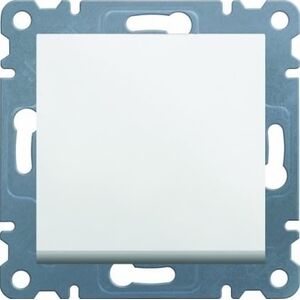 Hager Łącznik jednobiegunowy Lumina 2 biały (WL0010) 3110744 8694407000156