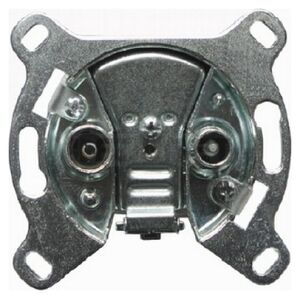 Hager Gniazdo antenowe podwójne końcowe RTV mechanizm - 53455011 3110957 5907561863165