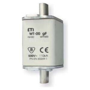 Eti-Polam Wkładka topikowa przemysłowa WT-00/gF 25A NH00 gF 004114333 3111622 5904722991392