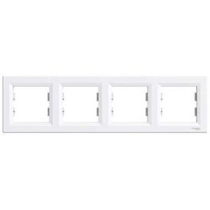 Schneider Electric Ramka poczwórna Asfora biała EPH5800421 3109925 3606480527227