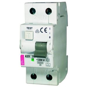 Eti-Polam Wyłącznik różnicowo-nadprądowy KZS-2M 2P 10A B 0,03A typ AC - 002173102 3111817 3838895400813