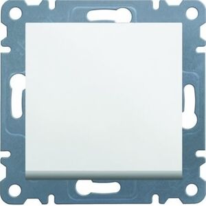 Hager Łącznik jednobiegunowy LUMINA 2 biały - WL0110 3110758 8694407000293