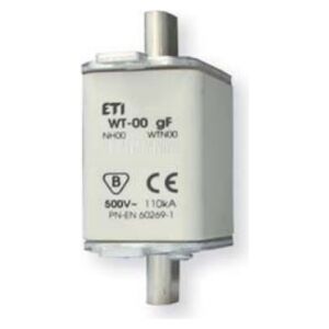 Eti-Polam Wkładka topikowa przemysłowa WT-00/gF 20A NH00 gF 004114341 3111621 5904722991385