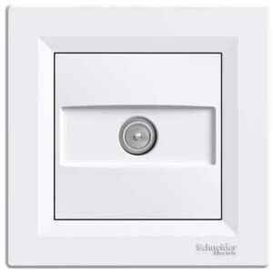 Schneider Electric Gniazdo antenowe ASFORA TV końcowe 1dB białe - EPH3200121 3109878 3606480526329