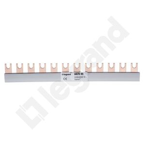 Legrand Szyna łączeniowa widełkowa 1P 80A 16mm2 BI1/16 12 mod. - 607045 3111440 3245066070452
