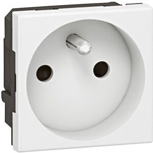 Legrand Gniazdo pojedyncze z/u MOSAIC 16A białe - 077113 3117133 3245060771133