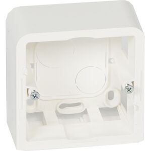 Legrand Puszka natynkowa 2 moduły MOSAIC biała - 080281 3117136 3245060802813