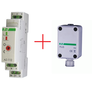 F&F Automat zmierzchowy 16A 230V 2-1000lx sonda AZ-112 PLUS 3118724 5908312591108