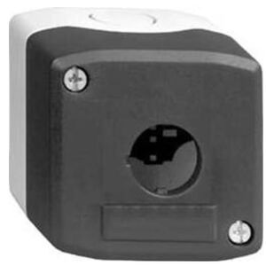 Schneider Electric Obudowa kasety 1-otworowa 22mm szara IP65 - XALD01 3114683 3389110114737