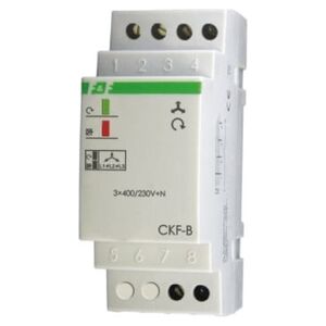 F&F Przekaźnik kolejności zaniku i asymetrii faz 10A 1Z 4sek 55V CKF-B 3118688 5908312593058