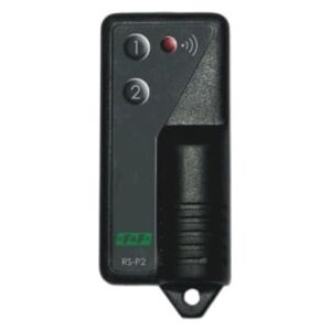 F&F Pilot dwuprzyciskowy 12V A23 868MHz 30m czarny RS-P2 3118752 5908312594482