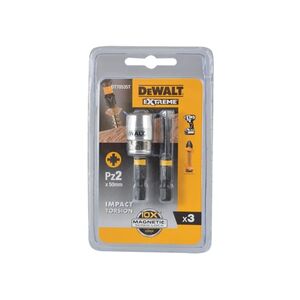 Dewalt Udarowe końcówki wkrętarskie TORSION PZ2 2szt. + uchwyt - DT70535T 3135843 5035048088494