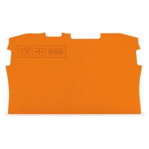 Wago Ścianka końcowa wewnętrzna pomarańczowa 32,9x48,5mm - 2002-1292 3163607 4055143234207