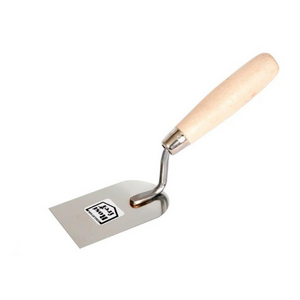 AWTools Kielnia sztukatorska nierdzewna łopatkowa 60mm uchwyt drewniany AW30248 3172850 5902198742630