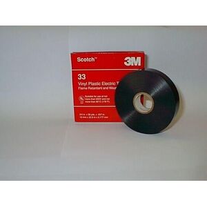 3M Taśma elektroizolacyjna SCOTCH 33 19mm 33m czarna 3166157 54007101338