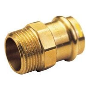 Conex Nypel przejściowy B PRESS GAZ GZ 18x3/4" miedź-brąz - PG4243G0180600 3165612 4011861236800
