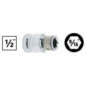 Jonnesway Adapter do bitów 1/2" na 5/16" (S44H4208A) 3180499 4719152175233