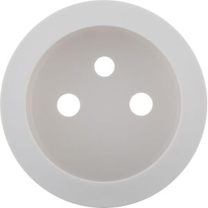 Legrand Plakietka gniazda POJ.2P+Z biała (068112) 3182189 3245060681128