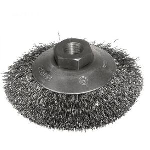 Szczotpol Szczotka tarczowa stożkowa drut falisty 115mm gwint M14 3184421 1000000072204