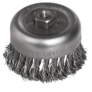 Szczotpol Szczotka doczołowa drut skręcany 60mm gwint M14 3184442 5903792242687