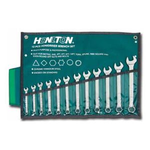 Honiton Zestaw kluczy płasko-oczkowych 8-22mm 12szt. (H0112) 3181289 5900774581123